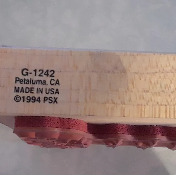 Lot of 2 You're Invited  RSVP Rubber Stamp Set + Ink Pad - Picture 6 of 7